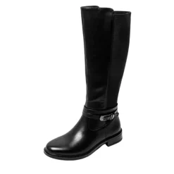 Hot Amour Lang Støvle Dame Sort