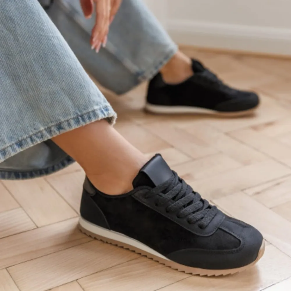 Amour Sneakers Dame Sort