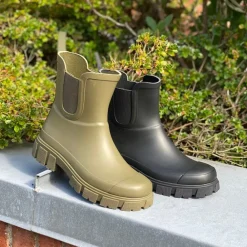 Online Angulus Gummistøvle Dame Sort