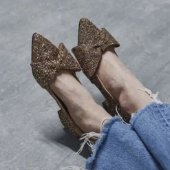 Sale Angulus Pumps Dame Guld