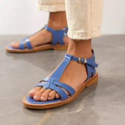 New Angulus Sandal Dame Blå