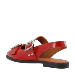 Online Cashott Casdiana Mary Jane Ballerinasko Dame Rød