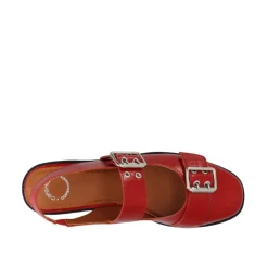 Online Cashott Casdiana Mary Jane Ballerinasko Dame Rød