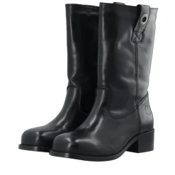 Best Cashott Casvilma Pull On Mid Cut Støvle Dame Sort