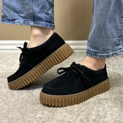 Sale Clarks Torhill Bee Sko Dame Sort