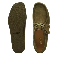 Hot Clarks Wallabee Evosh Sko Dame Grøn