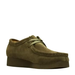 Hot Clarks Wallabee Evosh Sko Dame Grøn