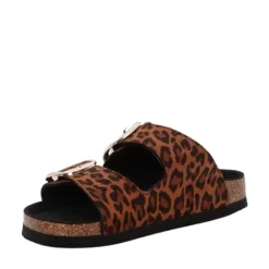 Clearance Duffy Florens Quattordici Sandal Dame Leopard