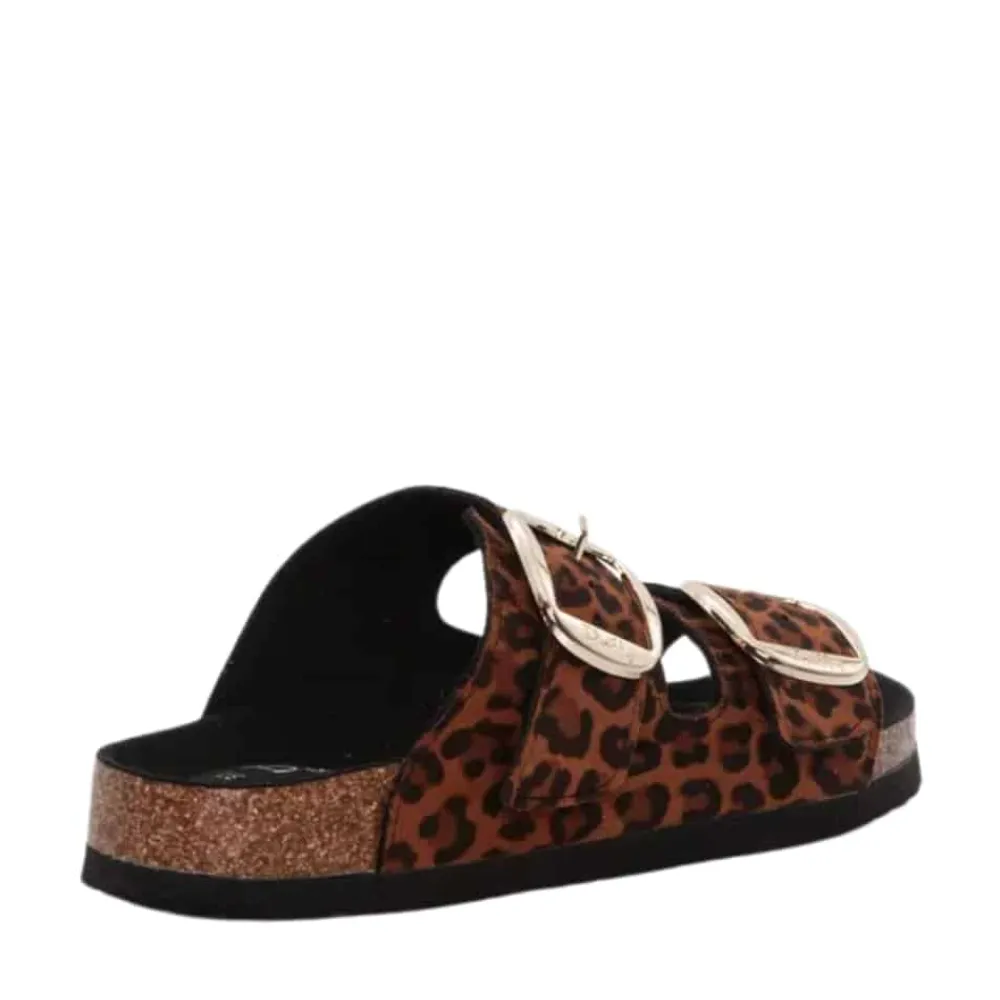 Clearance Duffy Florens Quattordici Sandal Dame Leopard