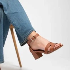 Hot Duffy Rivello Diciotto Sandal Dame Brun