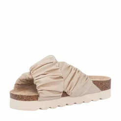 Outlet Duffy Sartano Sei Sandal Dame Beige
