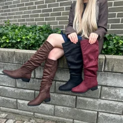 Clearance Duffy Tranto Uno Lang Støvle Dame Brun