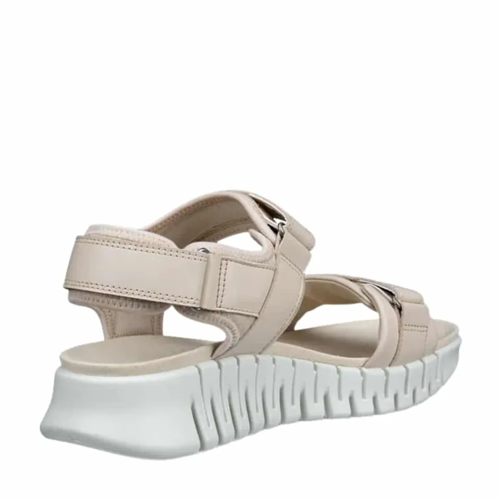 New Ecco Gruuv Sol Sandal Dame Beige