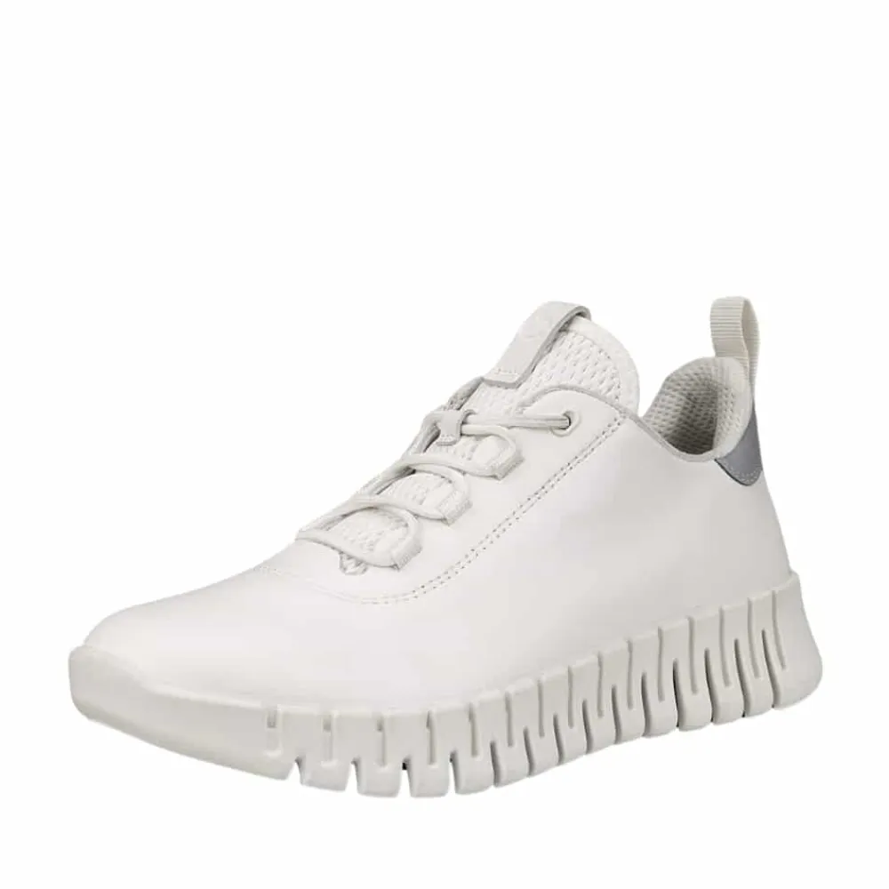 New Ecco Gruuv W Sneakers Dame Hvid
