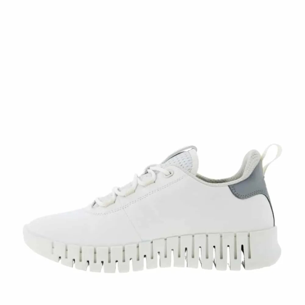 New Ecco Gruuv W Sneakers Dame Hvid