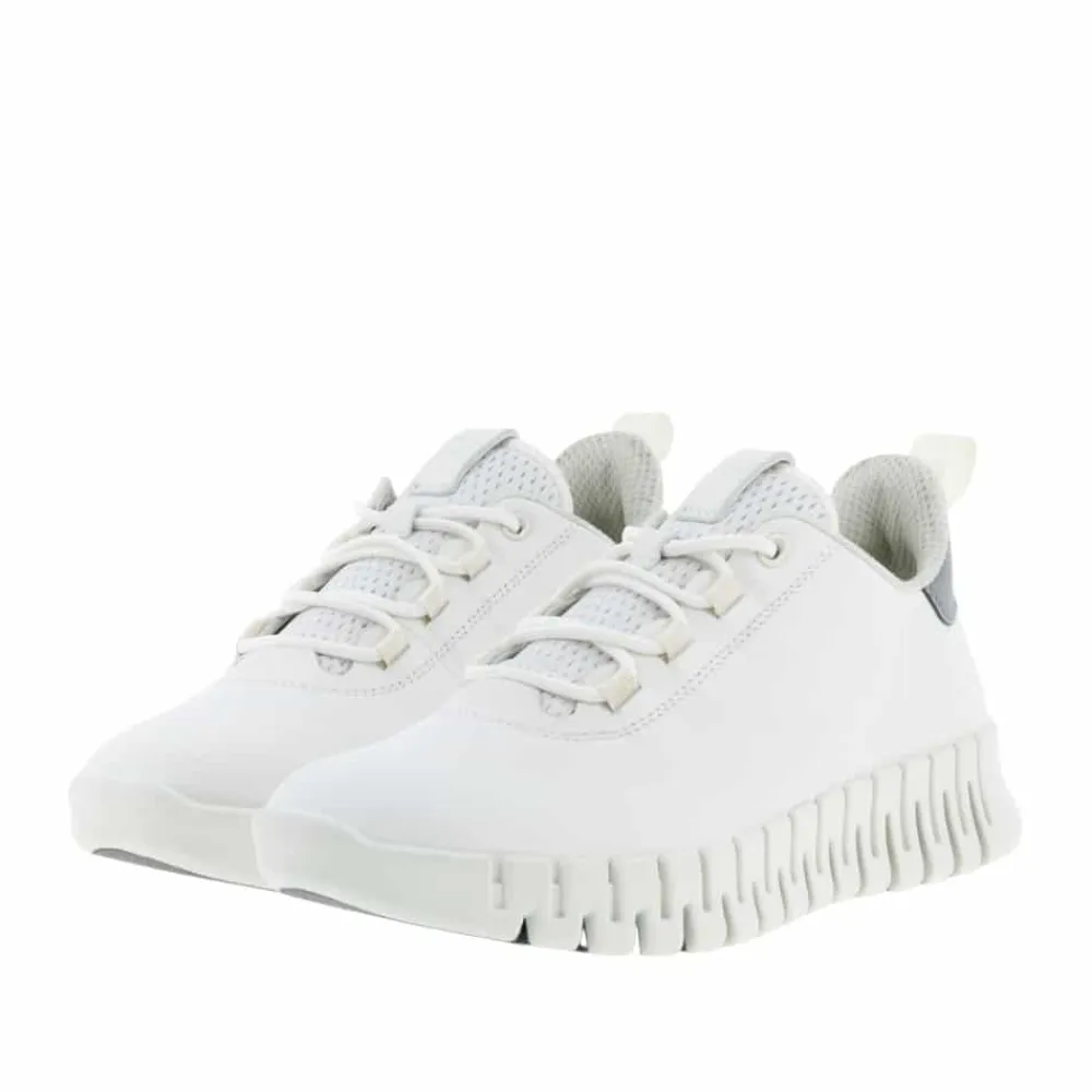 New Ecco Gruuv W Sneakers Dame Hvid