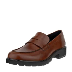 New Ecco Metropole Vienna Loafers Dame Brun
