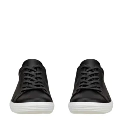 New Ecco Soft 7 Easy Slip Lace Sneakers Dame Sort