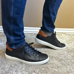 Ecco Soft 7 M Easy Slip Sneakers Herre Sort