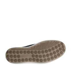 Clearance Ecco Soft 7 M Easy Slip Sneakers Herre Blå