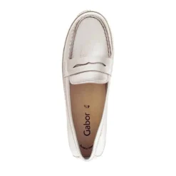 Online Gabor Loafers Dame Metallic
