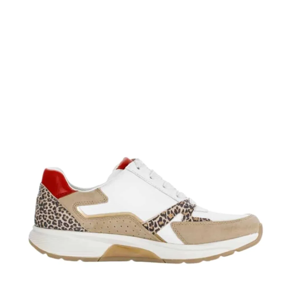 Clearance Gabor Rollingsoft Sneakers Dame Leopard
