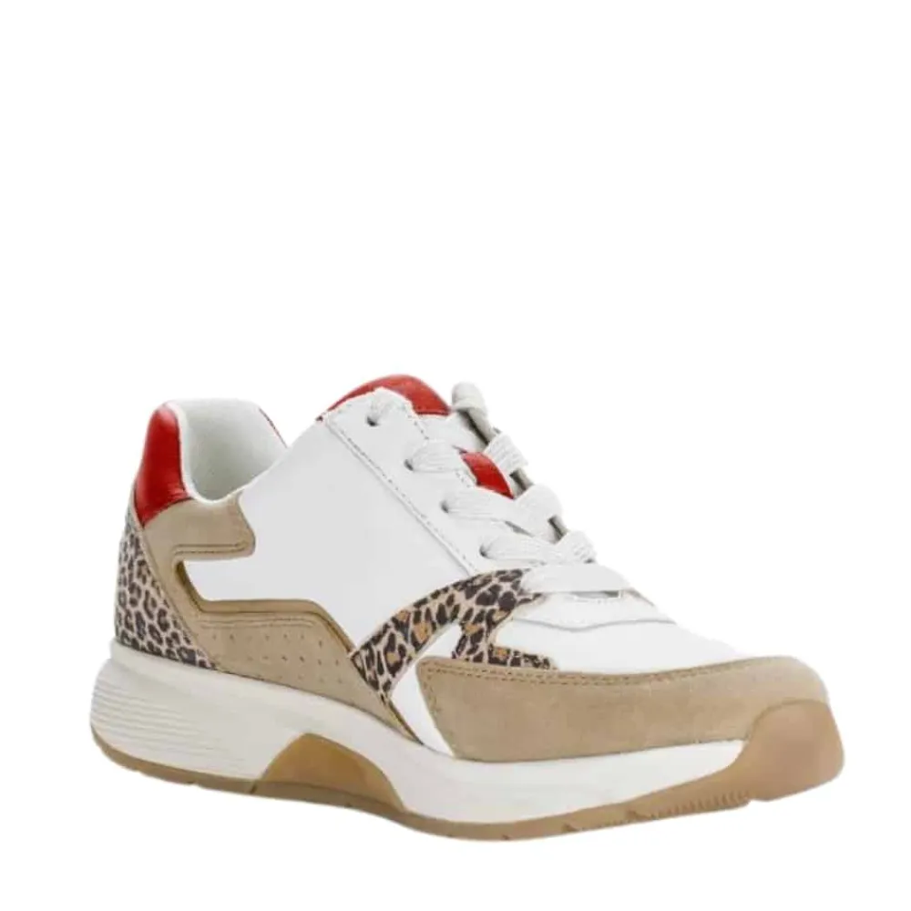 Clearance Gabor Rollingsoft Sneakers Dame Leopard