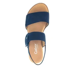 Clearance Gabor Sandal Dame Blå