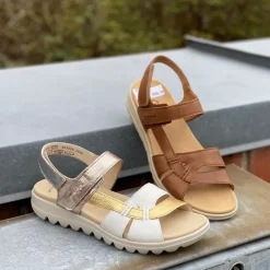 Outlet Gabor Sandal Dame Sølv