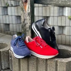 Clearance Gabor Sneakers Dame Rød