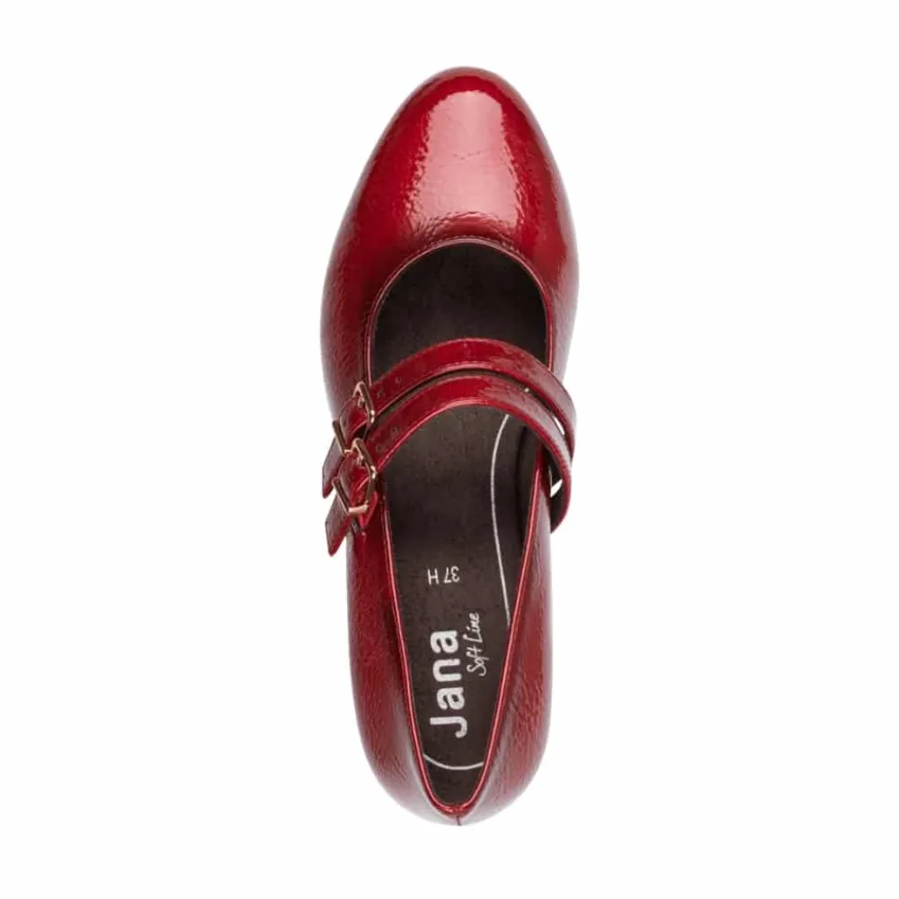 Best Jana Pumps Dame Rød