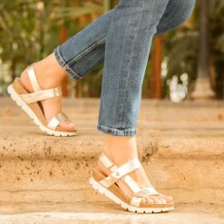 Sale Panama Jack Selma Shine B1 Sandal Dame