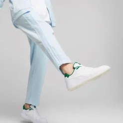 Puma Doublecourt Sneakers Dame og Herre Hvid