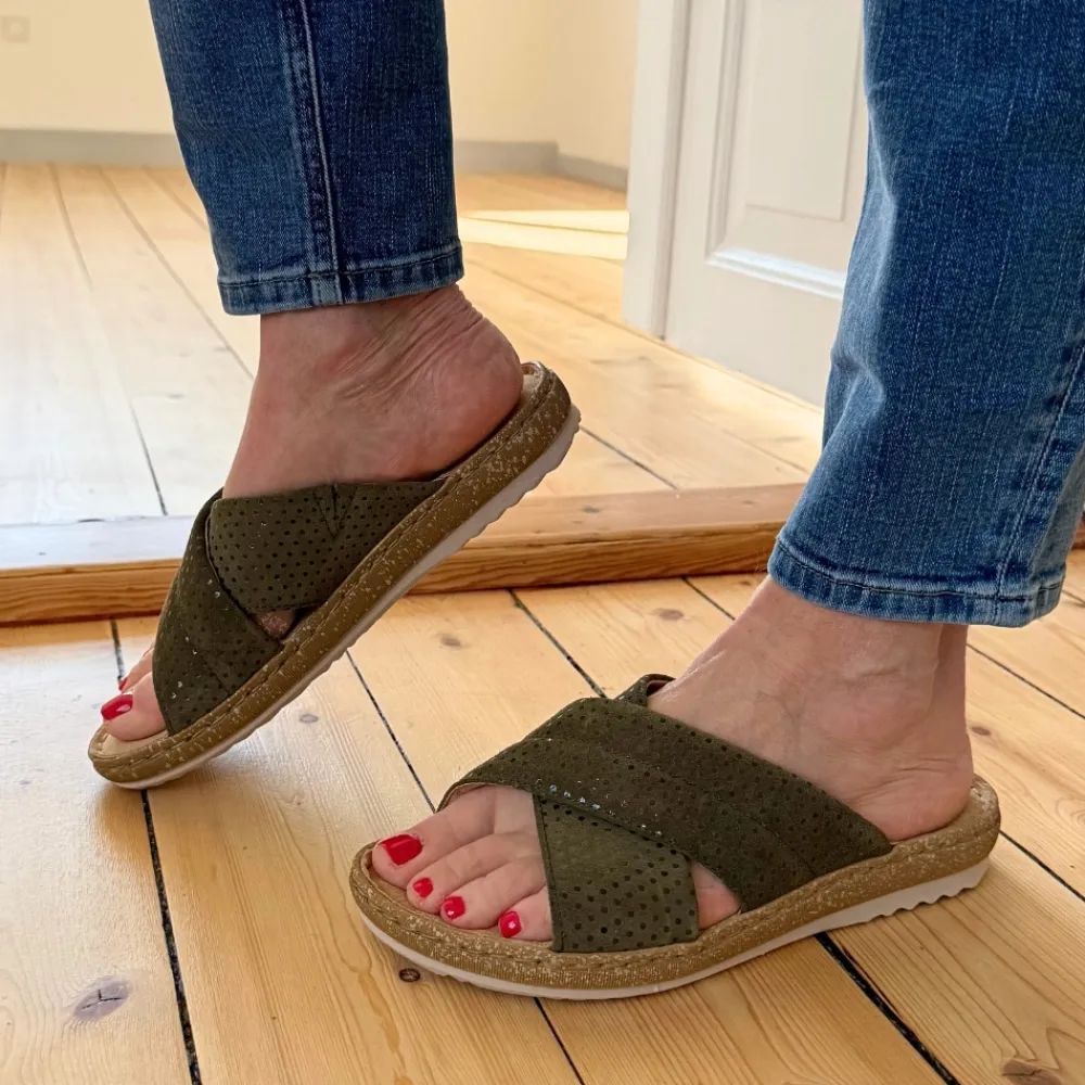 Relax shoe Sandal Dame Grøn