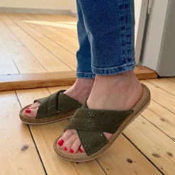 Relax shoe Sandal Dame Grøn