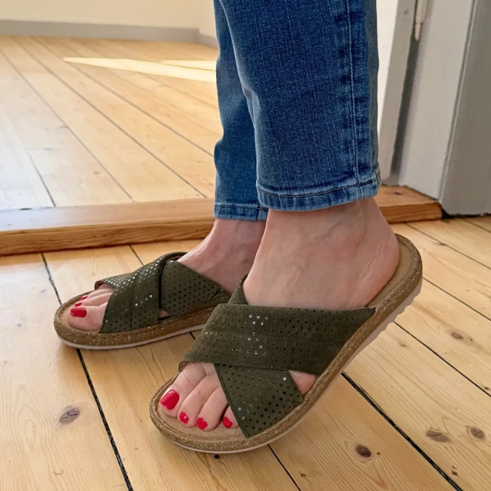 Relax shoe Sandal Dame Grøn