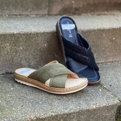 Relax shoe Sandal Dame Grøn