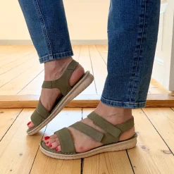Relax shoe Sandal Dame Grøn