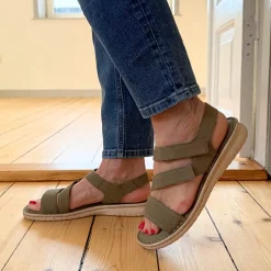 Relax shoe Sandal Dame Grøn