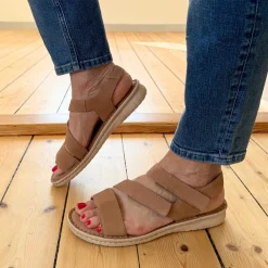 Relax shoe Sandal Dame Beige