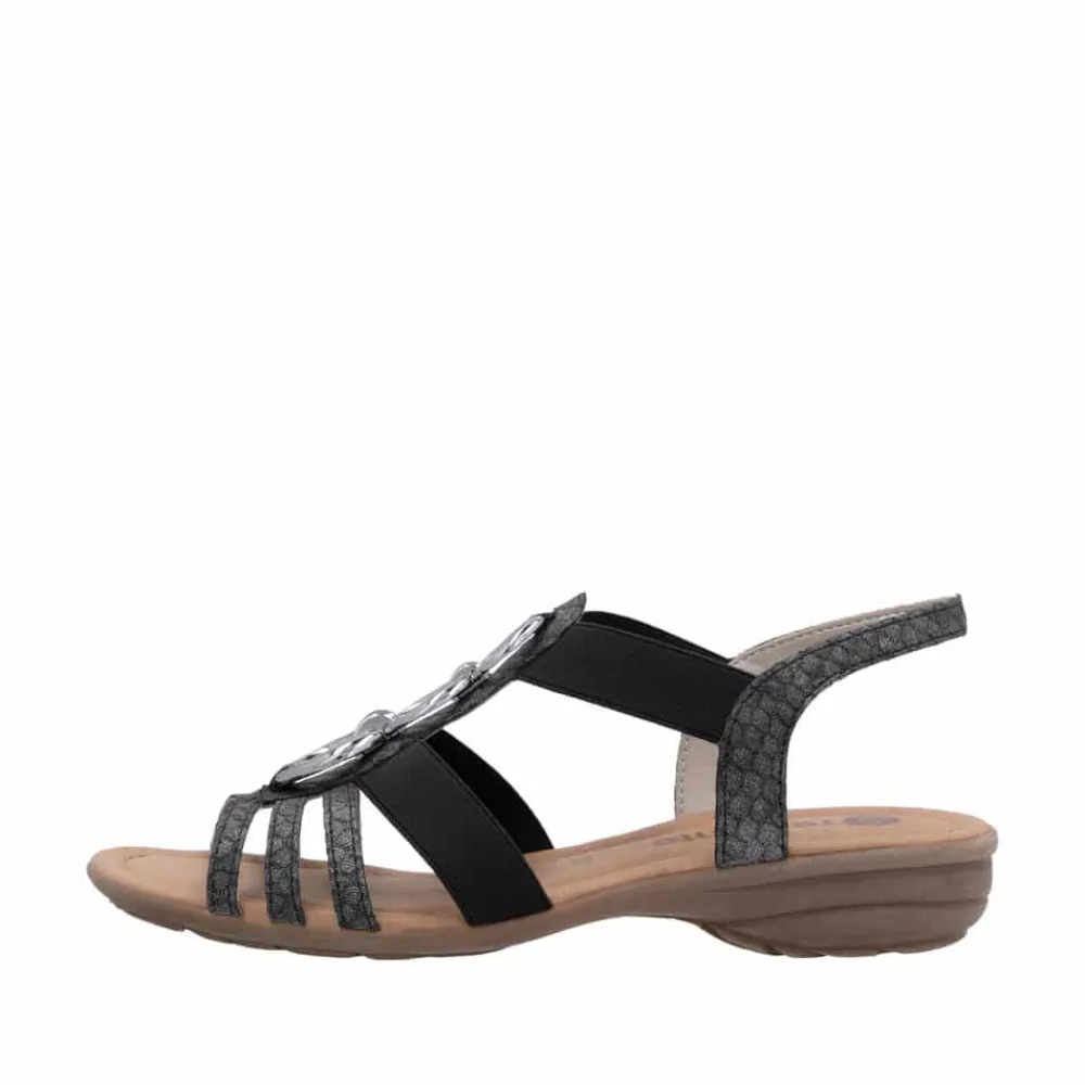 Hot Remonte Sandal Dame Sort