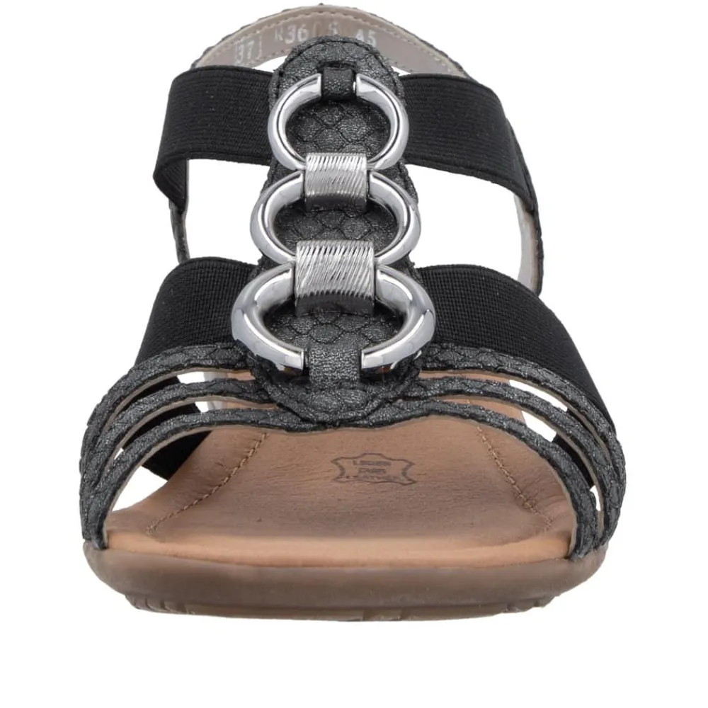 Hot Remonte Sandal Dame Sort