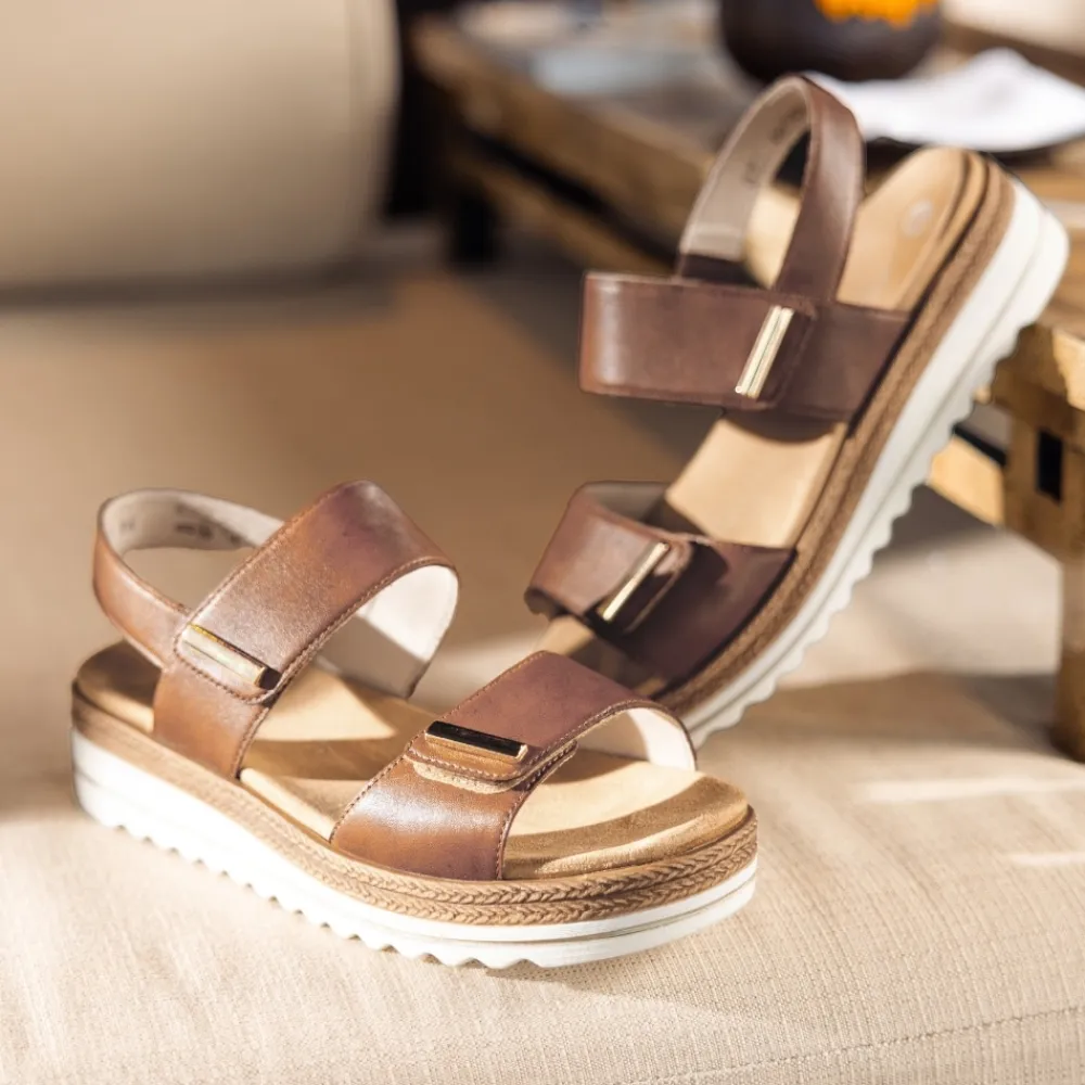 Sale Remonte Sandal Dame Brun