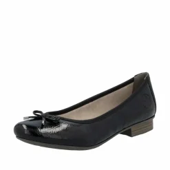 Discount Rieker Ballerinasko Dame Sort