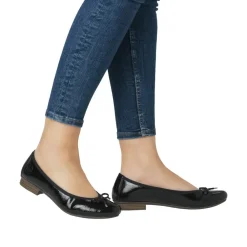 Discount Rieker Ballerinasko Dame Sort