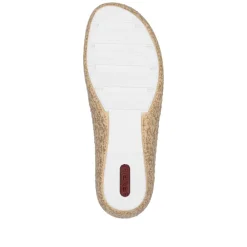 Discount Rieker Ballerinasko Dame Beige