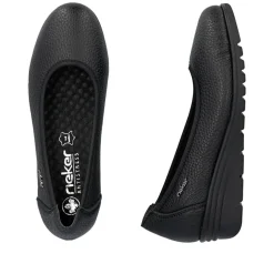 Discount Rieker Ballerinasko Dame