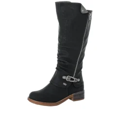 Best Rieker Lang Støvle Dame Sort