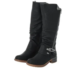 Best Rieker Lang Støvle Dame Sort