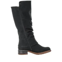 Best Rieker Lang Støvle Dame Sort